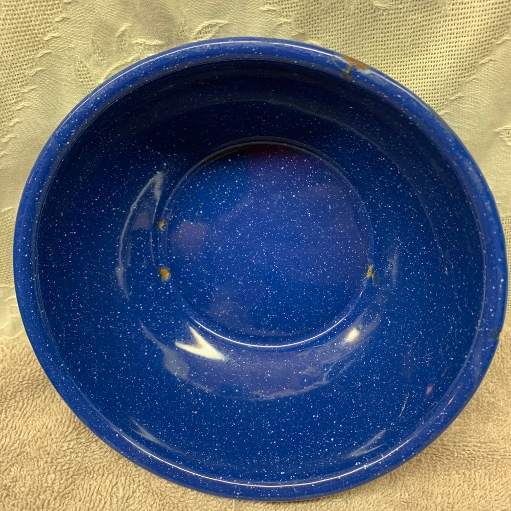 Vtg 3 piece Enamel Dishes Set - Picture 8 of 11